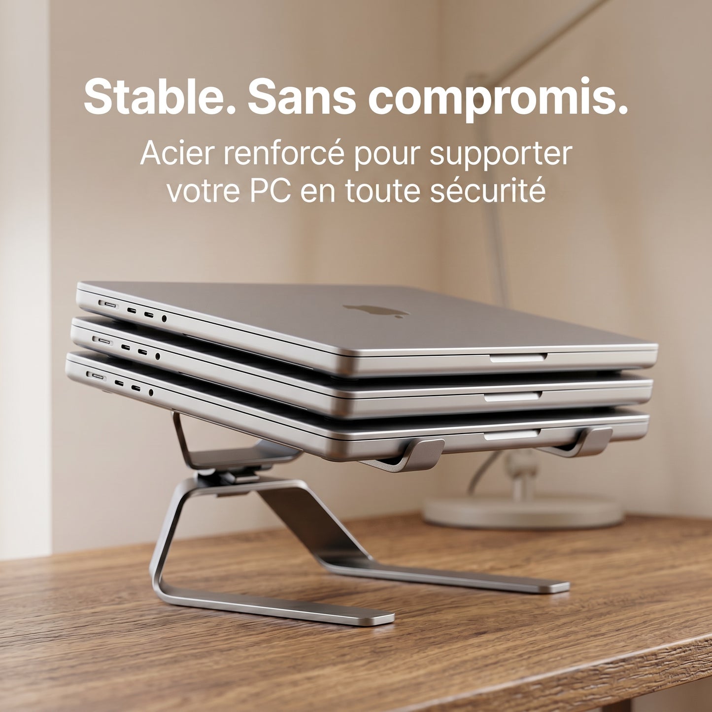 Support pour ordinateur portable Postrua en aluminium