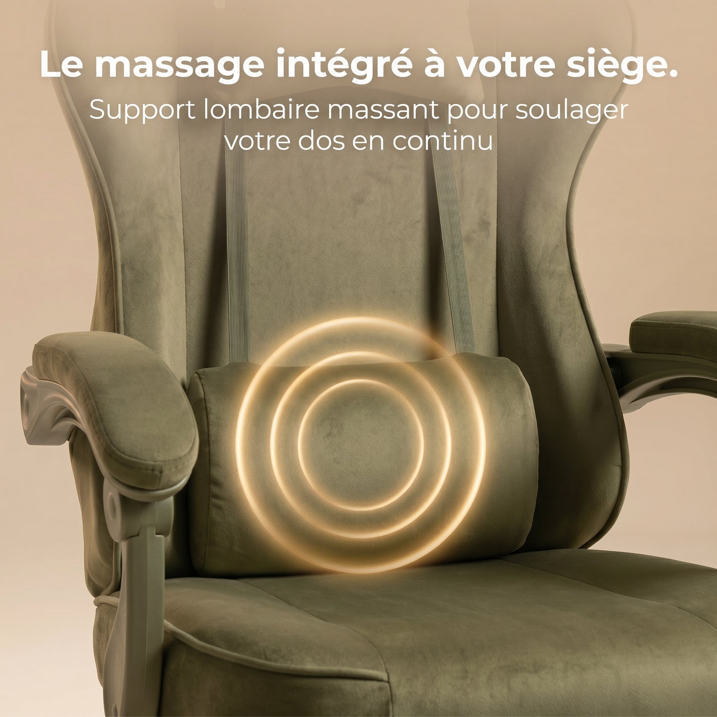 Chaise gaming vert