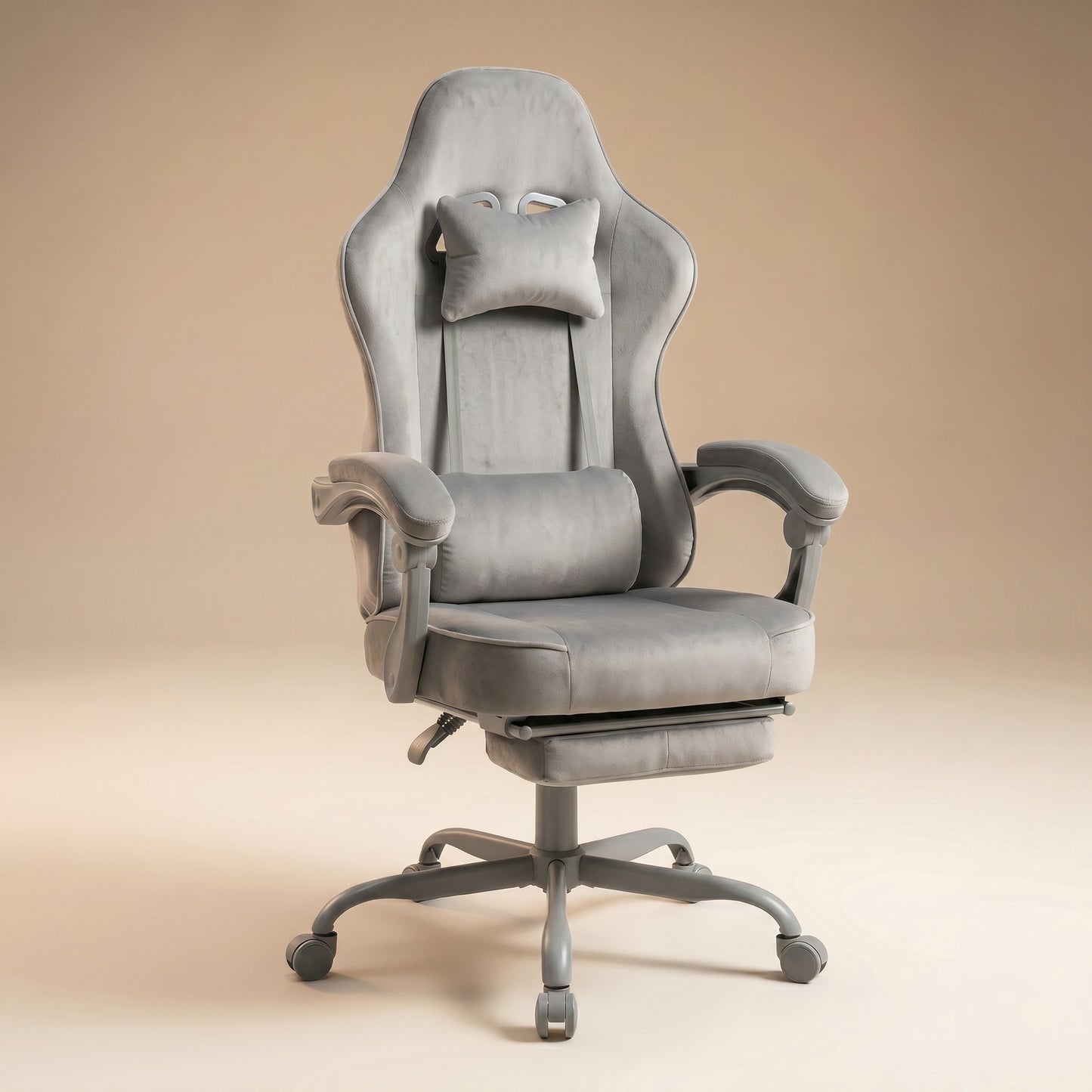 Chaise gaming gris