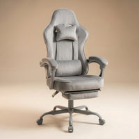 Chaise gaming gris