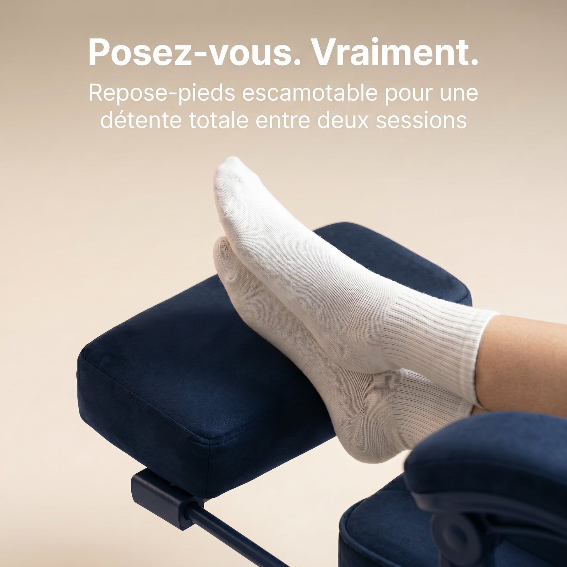 Chaise gaming bleu