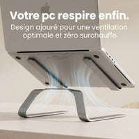 Support pour ordinateur portable Postrua en aluminium