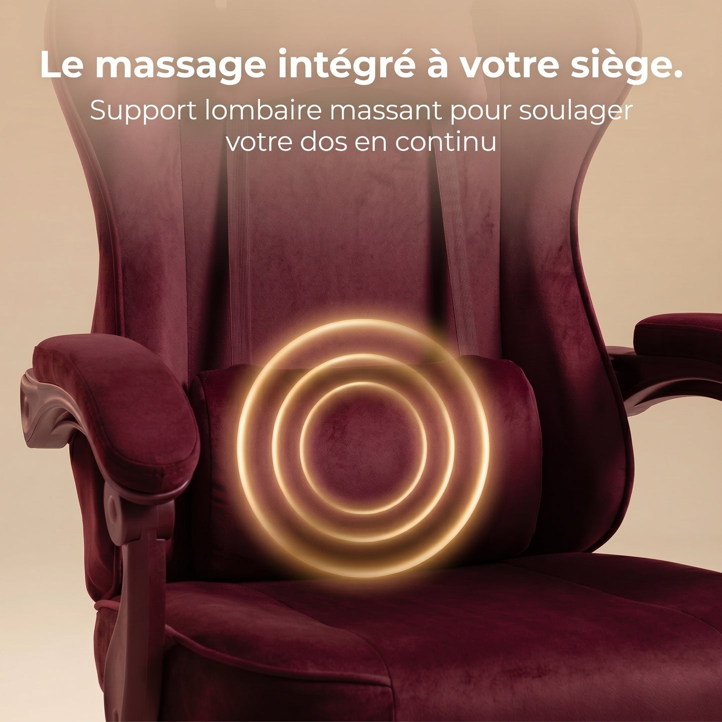 Chaise gaming rouge