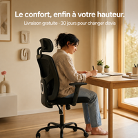 Chaise de Bureau Ergonomique AirFlex