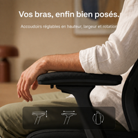 Chaise de Bureau Ergonomique AirFlex