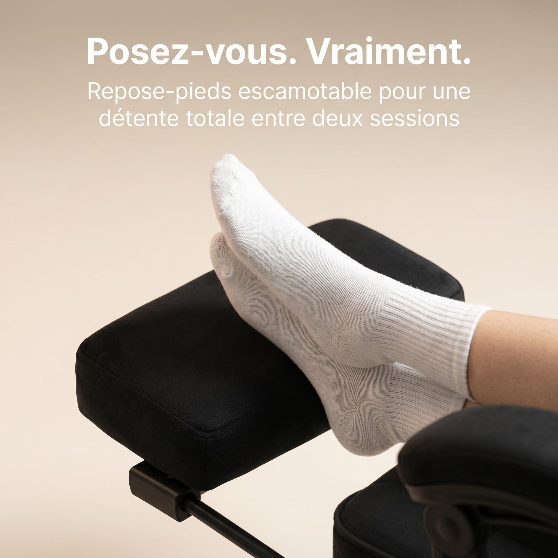 Chaise gaming noir