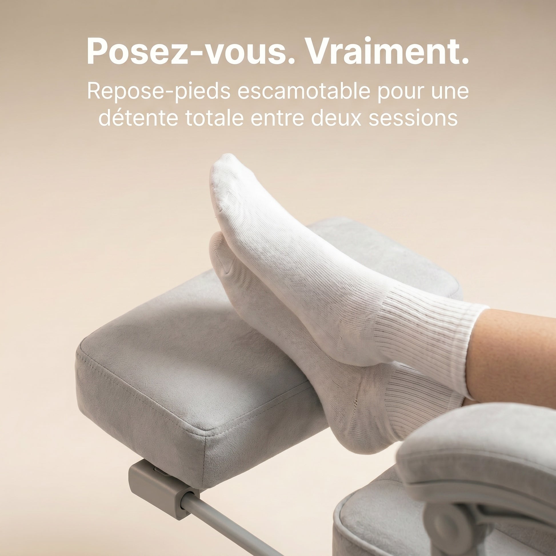 Chaise gaming gris